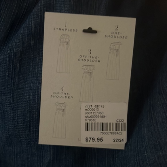 Four Way Off the Shoulder Dress - Picture 4 of 6